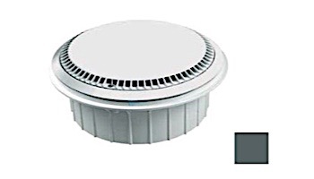 AquaStar 10" Anti-entrapment Suction Outlet Cover | with Solid Riser Ring and Double Deep Mud Frame (VGB Series) | Dark Gray | 10AVR105A