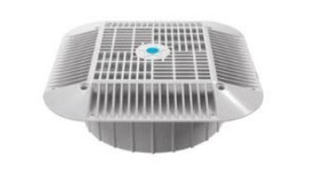 AquaStar 14" Square Grate with Double Deep Mud Frame/Sump for Optional Secondary Drain (VGB Series) | Tan | 914108A