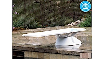Inter-Fab Edge Base with Edge aquaBoard Board Complete | 6' Tan with Tan Top Tread and Tan Base | EDGE6-7-KIT