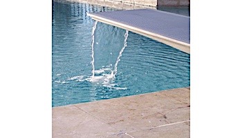 Inter-Fab T7 Complete Diving System 7' with Waterfall and LED Lighting System | Pebble | T7-NBLED-55-C