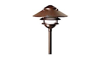 FX Luminaire | DellaRibalta® Bronze 15 Watt 3 Tier Pathlight | DR-15-12R-BZ