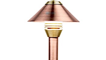 FX Luminaire BD LED Path Light | 1 LED | 12 Riser | Nickel Plate | BD1LED12RNP KIT