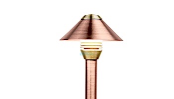 FX Luminaire BD LED Path Light | 1 LED | 12 Riser | Sedona Brown | BD1LED12RSB KIT