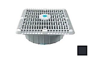 AquaStar 9" Suction Outlet Cover with Deep Mud Frame | Black | WAV9WR102A