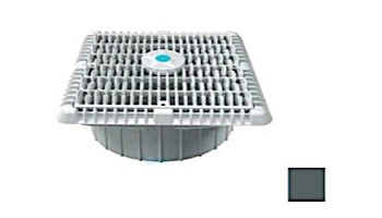 AquaStar 9" Suction Outlet Cover with Deep Mud Frame | Dark Gray | WAV9WR105A