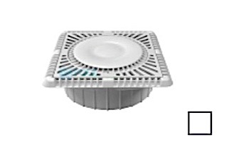 AquaStar 9" Square Grate with Double Deep Mud Frame | SUN9WR101A