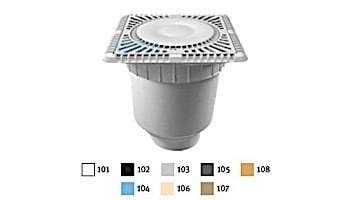 AquaStar 9" Sun Grate with 4" Socket | SUN9WR101D