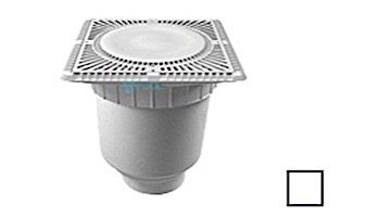 Aquastar 12" Sun Grate with Sump Bucket with 4" Socket | SUN12WR101D