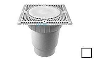 Aquastar 12" Sun Grate Sump Bucket with 6" Spigot | SUN12WR101E