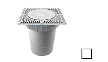 Aquastar 12" Sun Grate with Sump Bucket with 6" Socket SUN12WR101F