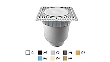 Aquastar 12" Sun Grate with Sump Bucket with 4" Socket | SUN12WR101D