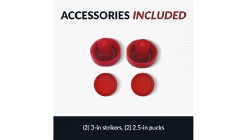 Hathaway Hat Trick 4-Foot Air Hockey Table with LED Scoring | NG1015H BG1015H
