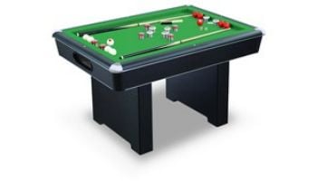 Hathaway Renegade 54-In Bumper Pool Table | Slate | Black with Green Felt | NG2404PG BG2404PG