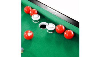 Hathaway Renegade 54-In Bumper Pool Table | Slate | Black with Green Felt | NG2404PG BG2404PG