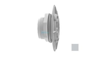 AquaStar 6" Bulkhead Adapter, 2.5" Thread, 2" Socket, with Gaskets and Locking Nut for Fiberglass/Steel | Light Gray | 6HA25T20S103