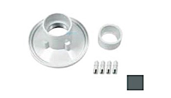 AquaStar Sumpless Bulkhead Fitting with 2" Socket and 1 1/2" Reducer Bushing | Dark Gray | RND105