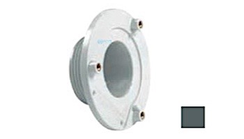 AquaStar 4" Retrofit Sumpless Bulkhead Fitting with Extended 1 1/2" MPT | Dark Gray | RE415T105
