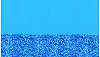 Blue Swirl 8' Round Standard Gauge Overlap Style Liner NL280-20 | LI848SB