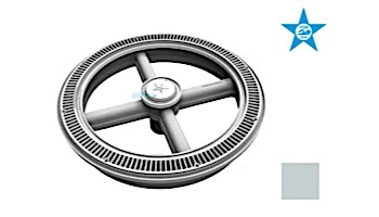 AquaStar 20" Full Circle Suction Outlet Cover and One-Port Manufactured Sump (VGB Series) | Light Gray | FC103