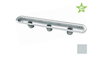 AquaStar 32" PVC Channel Drain 3 Port Sump Only with Plaster Shield (VGB Series) | Light Gray | 32CDP103