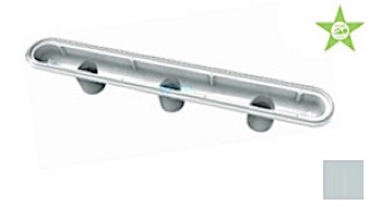 AquaStar 32" PVC Channel Drain 3 Port Sump Only with Plaster Shield (VGB Series) | White | 32CDP101 32CDPK101