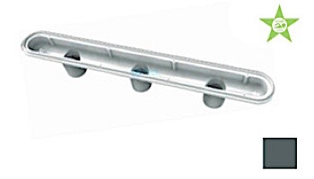 AquaStar 32" PVC Channel Drain 3 Port Sump Only with Plaster Shield (VGB Series) | White | 32CDP101 32CDPK101