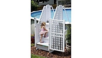 Bluewave Easy Pool Step Entry System with Gate | NE138