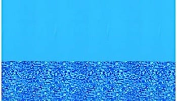 Blue Swirl 8'X12' Oval Standard Gauge Overlap Style Liner NL291-20 | LI812SB