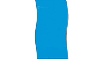 Solid Blue 15'X25' Oval Standard Gauge Overlap Style Liner NL223-20 | LI152520