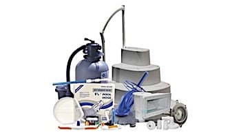Ultra Sand Filter Above Ground Pool Equipment Package | Large Pools over 27' Round | AG-PB-0012
