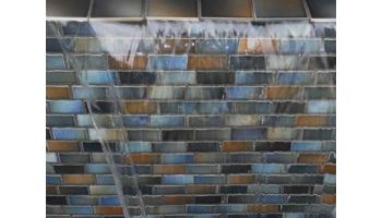 Fujiwa Tile Rivera 1x2 Series | Azure | RIVERA-25