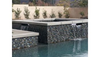 Fujiwa Tile Rivera 1x2 Series | Azure | RIVERA-25