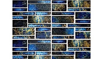 Fujiwa Tile Pilos Random Pattern Series | Summer Blue | PILOS-404