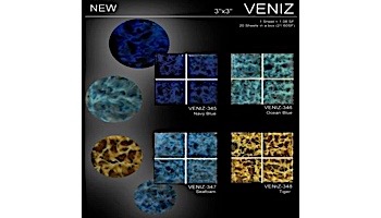 Fujiwa Tile Veniz 3x3 Series | Tiger | VENIZ-348