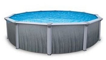 Martinique 24' Round Steel Wall Pool 52_quot; Tall without Liner | NB2614
