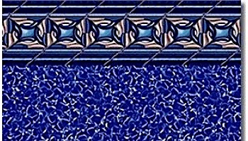 Pacific Diamond 16'x40' Oval | Standard Gauge Unibead 48" Tall | J-Hook Style Liner NL939840 | LI1640PDU