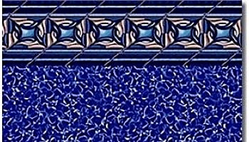 Pacific Diamond 12' Round | Standard Gauge Unibead 52" Tall | J-Hook Style Liner NL948011 | LI1252PDU