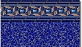 Pacific Diamond 24' Round | Standard Gauge Unibead 54" Tall | J-Hook Style Liner NL954434 | LI2454PDU