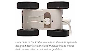 Pentair Kreepy Krauly Platinum Pool Cleaner | Booster Pump Required | Grey White Model | LL505PM