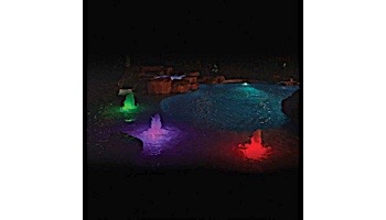 Pentair ColorCascade® LED Light Bubbler | 8-Colors 150' Cord | 580007