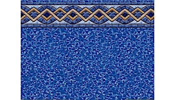 24' Round Liberty Pattern Above Ground Pool Liner | Uni-Bead | Heavy Gauge | 52" Wall | LI2452LTU25