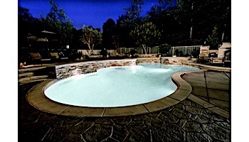 J&J Electronics ColorSplash XG Series Color LED Pool Light | 120V 50' Cord | LPL-F2C-120-50-P