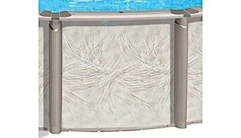 Azor 15' Round 54" Tall Pool with Skimmer | Pool Only | PAZO-1554RRRRRRI10