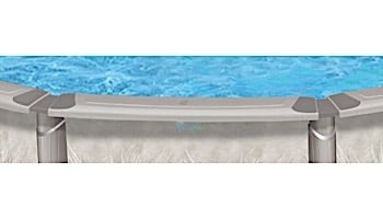 Azor 21' Round 54" Tall Pool with Skimmer | Pool Only | PAZO-2154RRRRRRM10