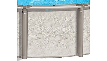 Azor 15'X30' Oval 54" Tall Pool with Skimmer | Pool Only | PAZO-YE153054RRRRRRI10