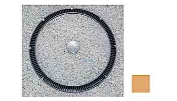 AquaStar 20" Full Circle Suction Outlet with Hydrostatic Valve and Collector Tube | Tan | FCHV108