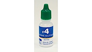Pool Pals Solution #4 Chlorine Neutralizer | .5oz Ounce Bottle | TS841