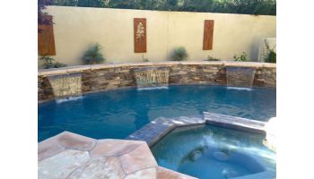 Natural Wonders 36" Waterfall Metal Faceplate | Brass | 25577-323-890