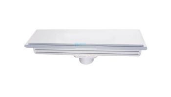 Natural Wonders 24" Arch Waterfall with 6" Lip Bottom Port | White | 25576-260-600
