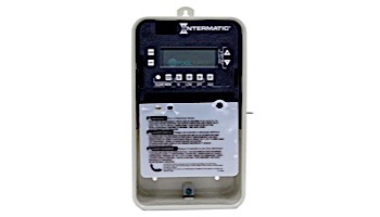 Intermatic PE103 Series 3-Circuit Electronic Pump Motor Controller with Seasonal Adjustment | Type 3R Metal Enclosure | PE103